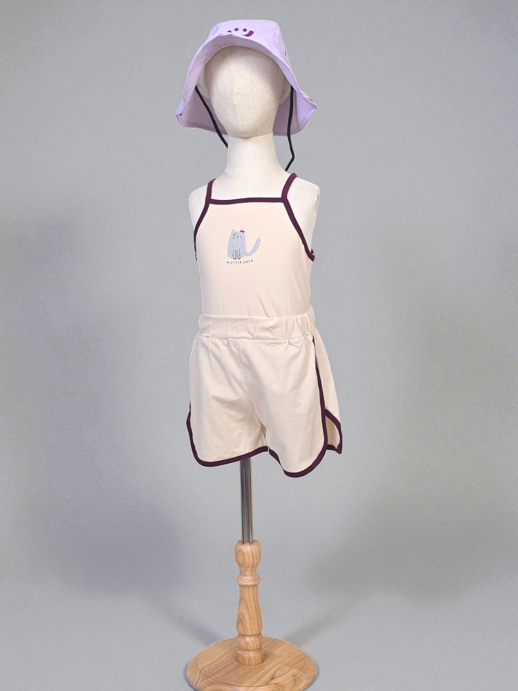 Little Cat Tank & Shorts Set