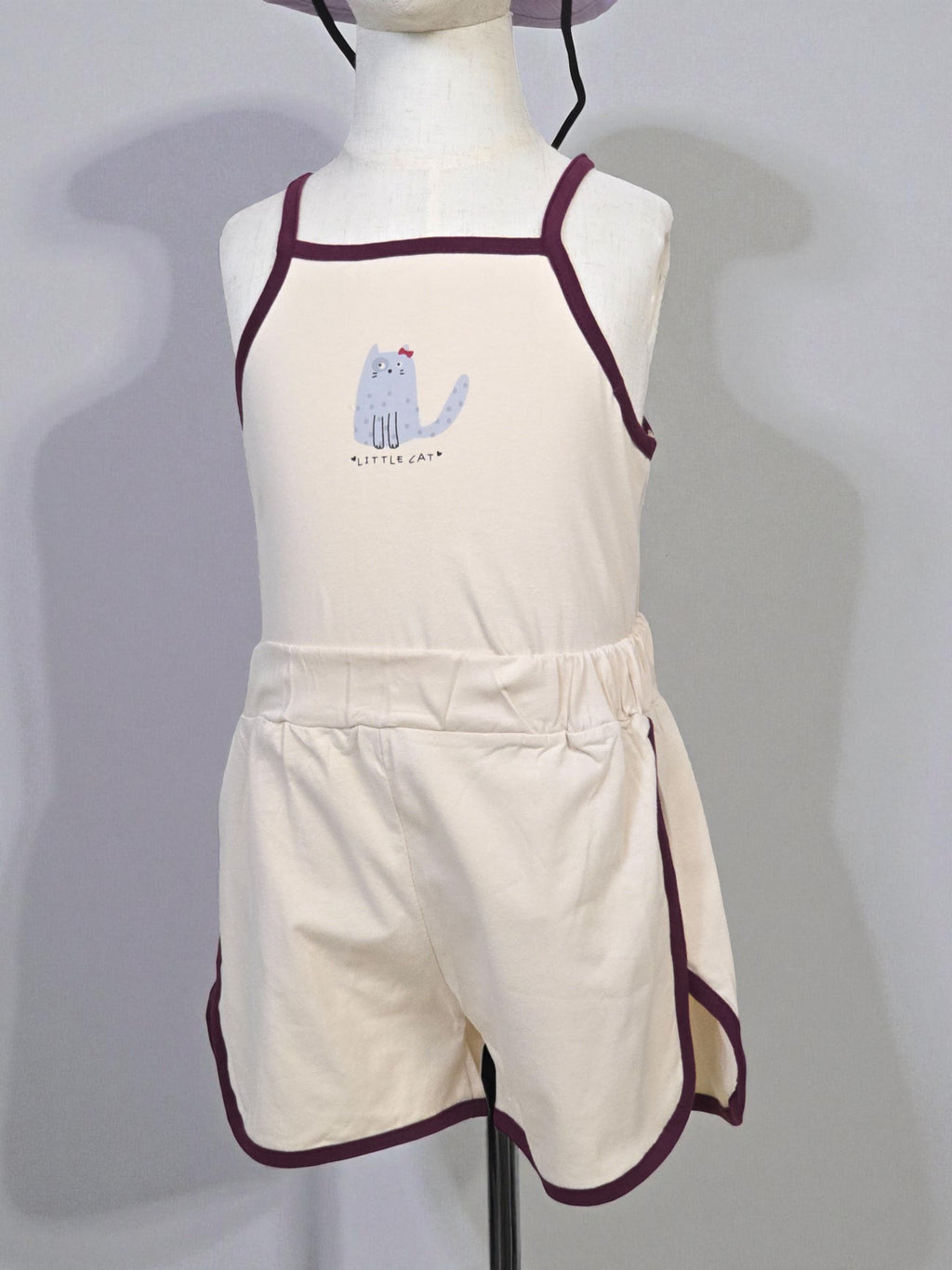 Little Cat Tank & Shorts Set