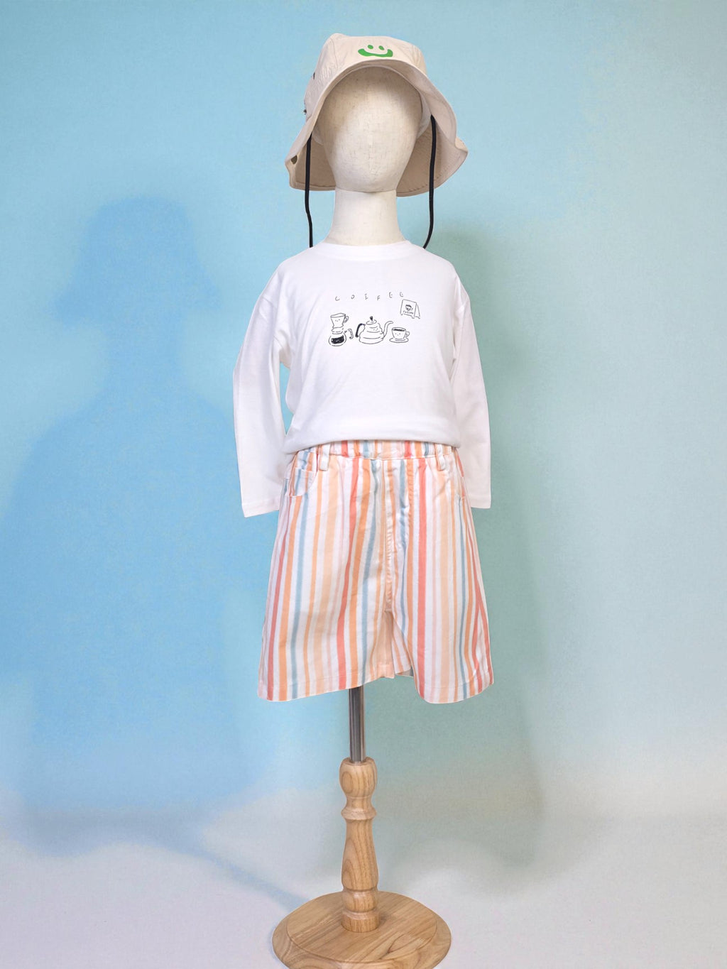 Coffee Sketch Long Sleeve Tee