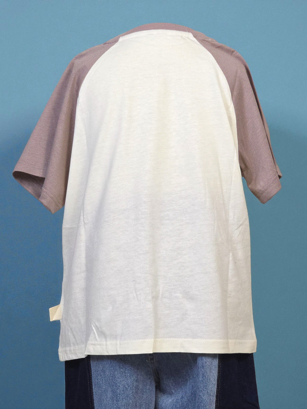 Colour-Block Bear Tee