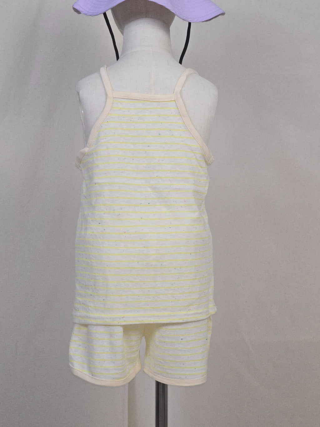 Striped Top & Shorts Set – Soft Summer Knit