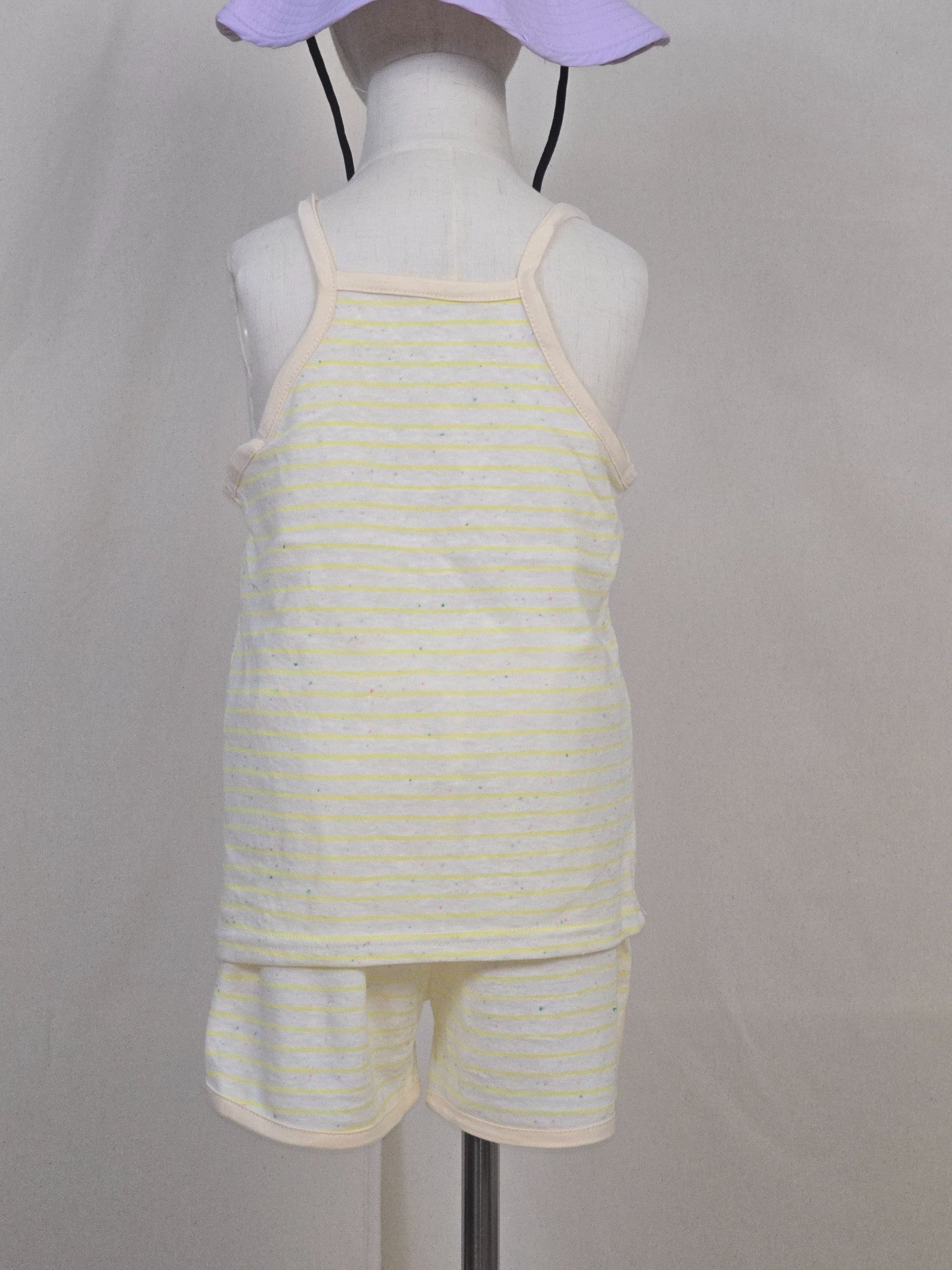 Striped Top & Shorts Set – Soft Summer Knit