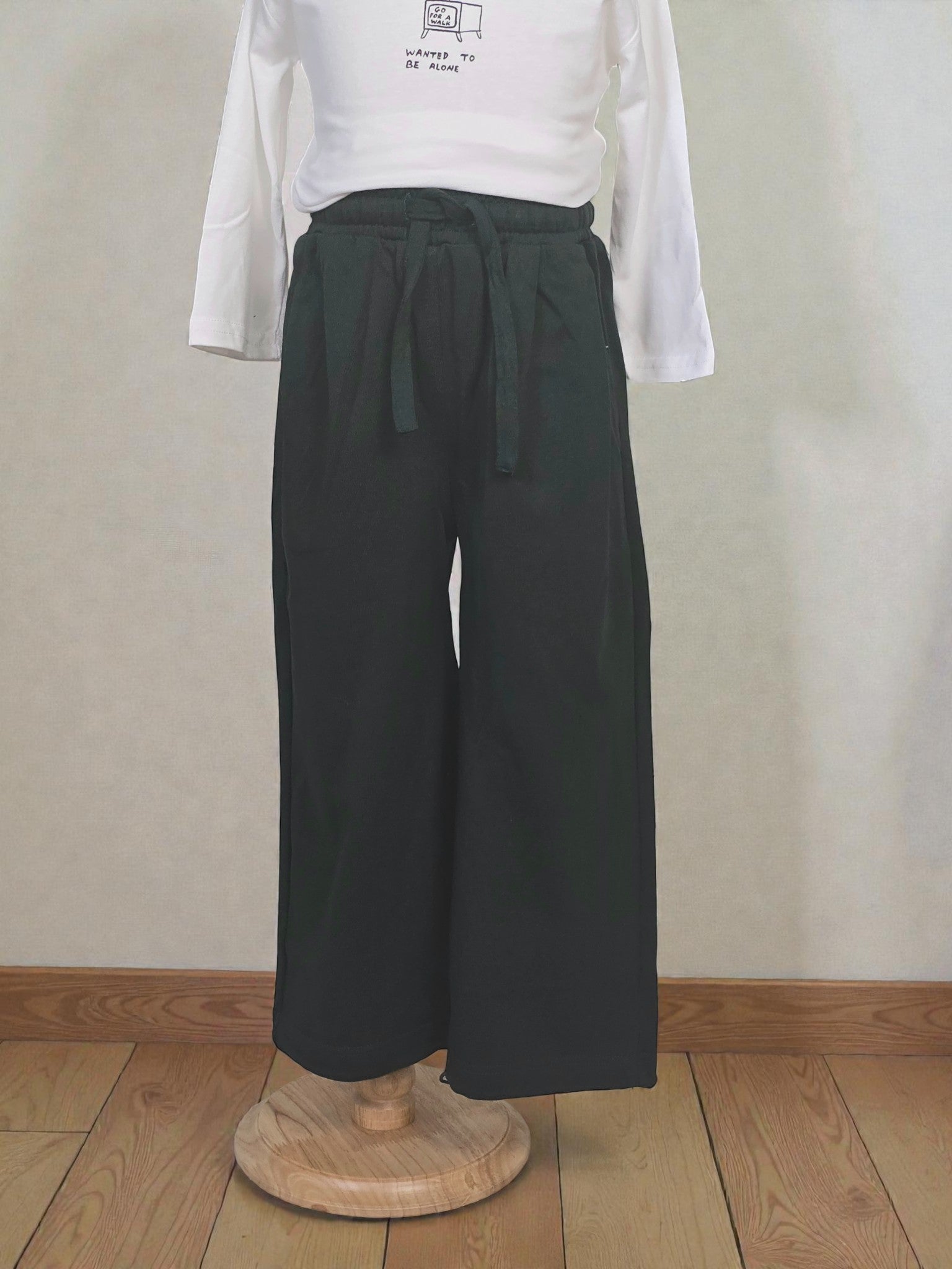 Relaxed Dark Green Trousers
