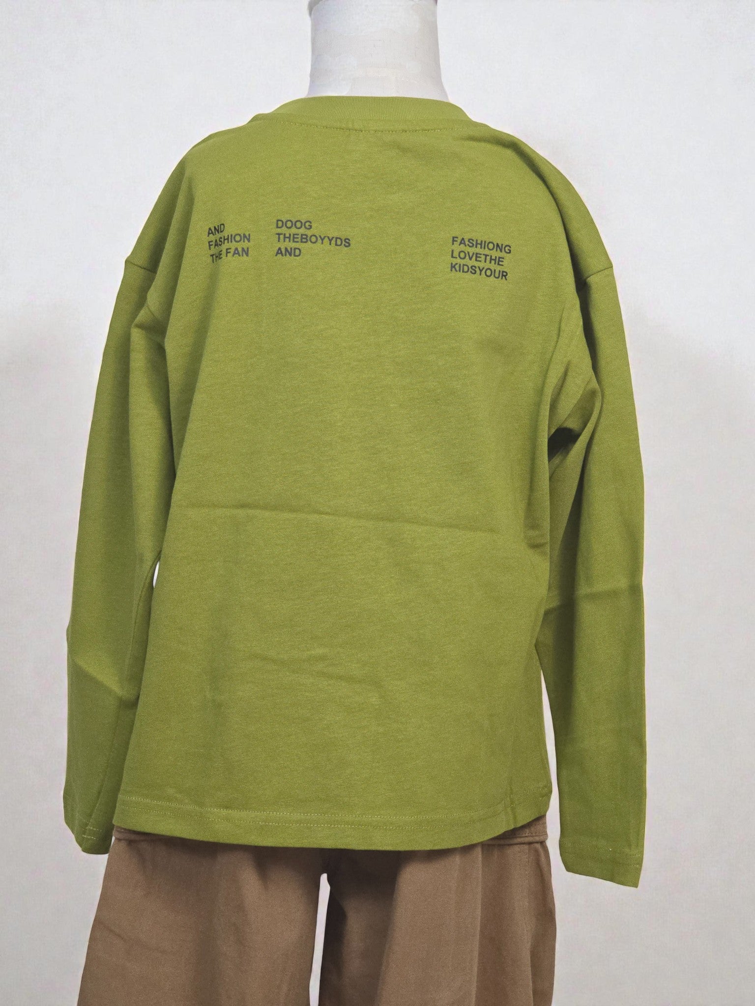 Olive Green Long Sleeve Tee