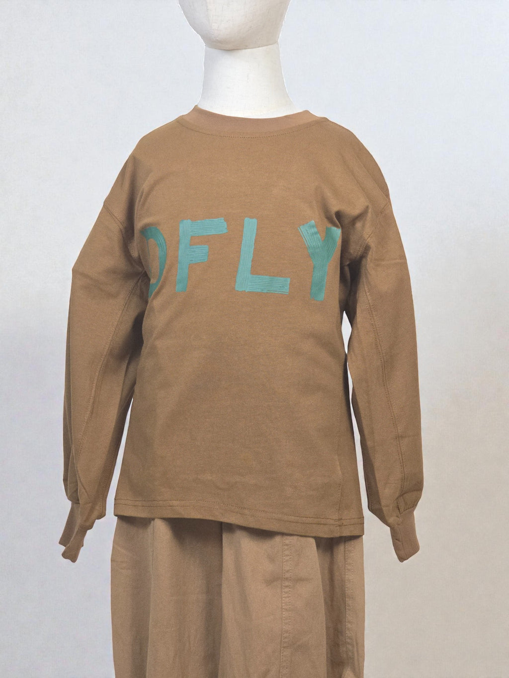 Brown Long Sleeve Tee