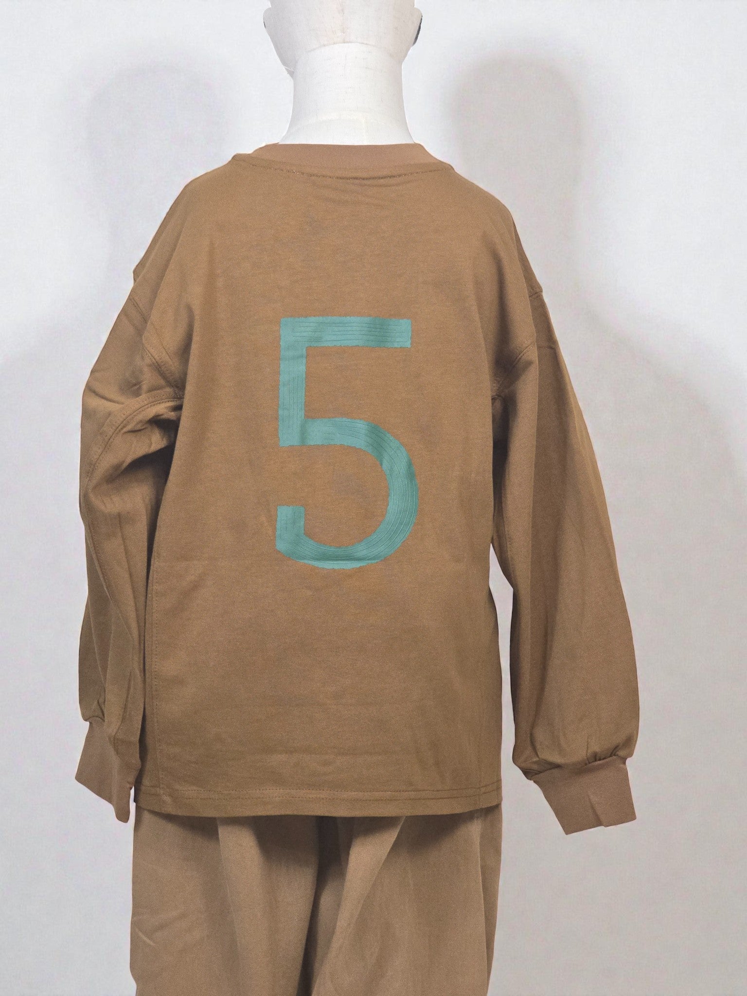 Brown Long Sleeve Tee