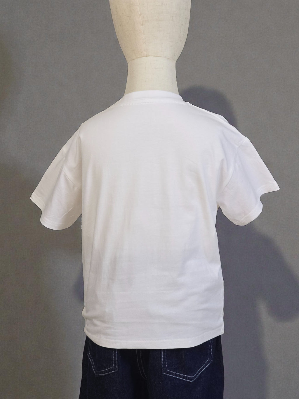 Kids White Clock Graphic Tee