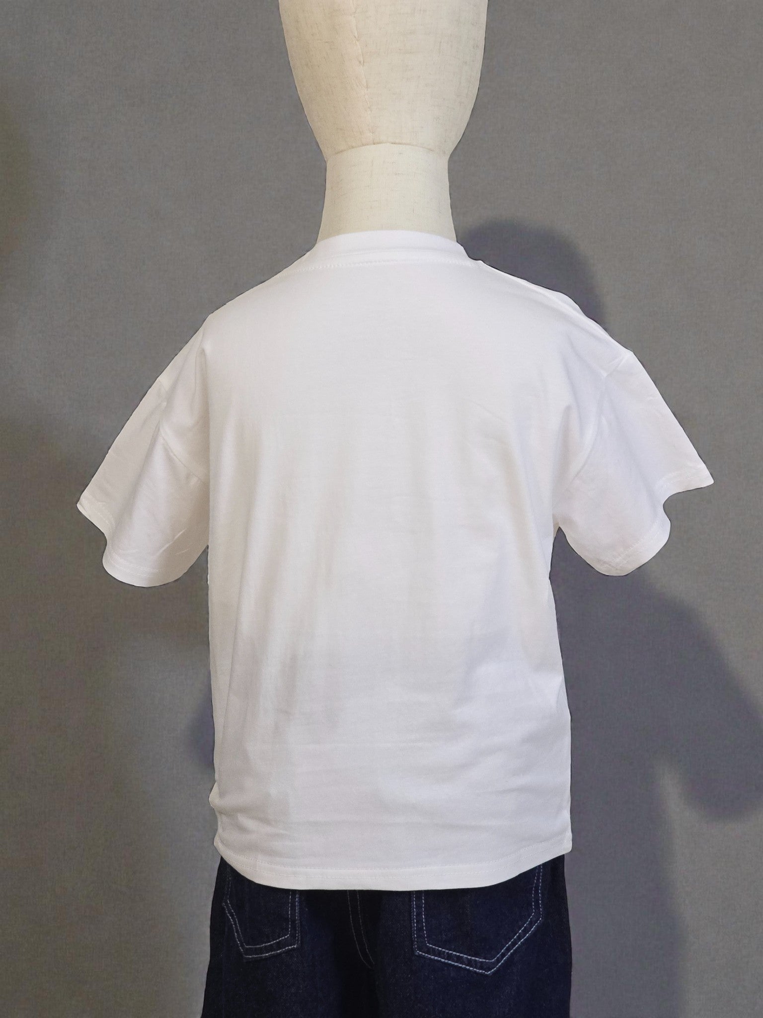 Kids White Clock Graphic Tee