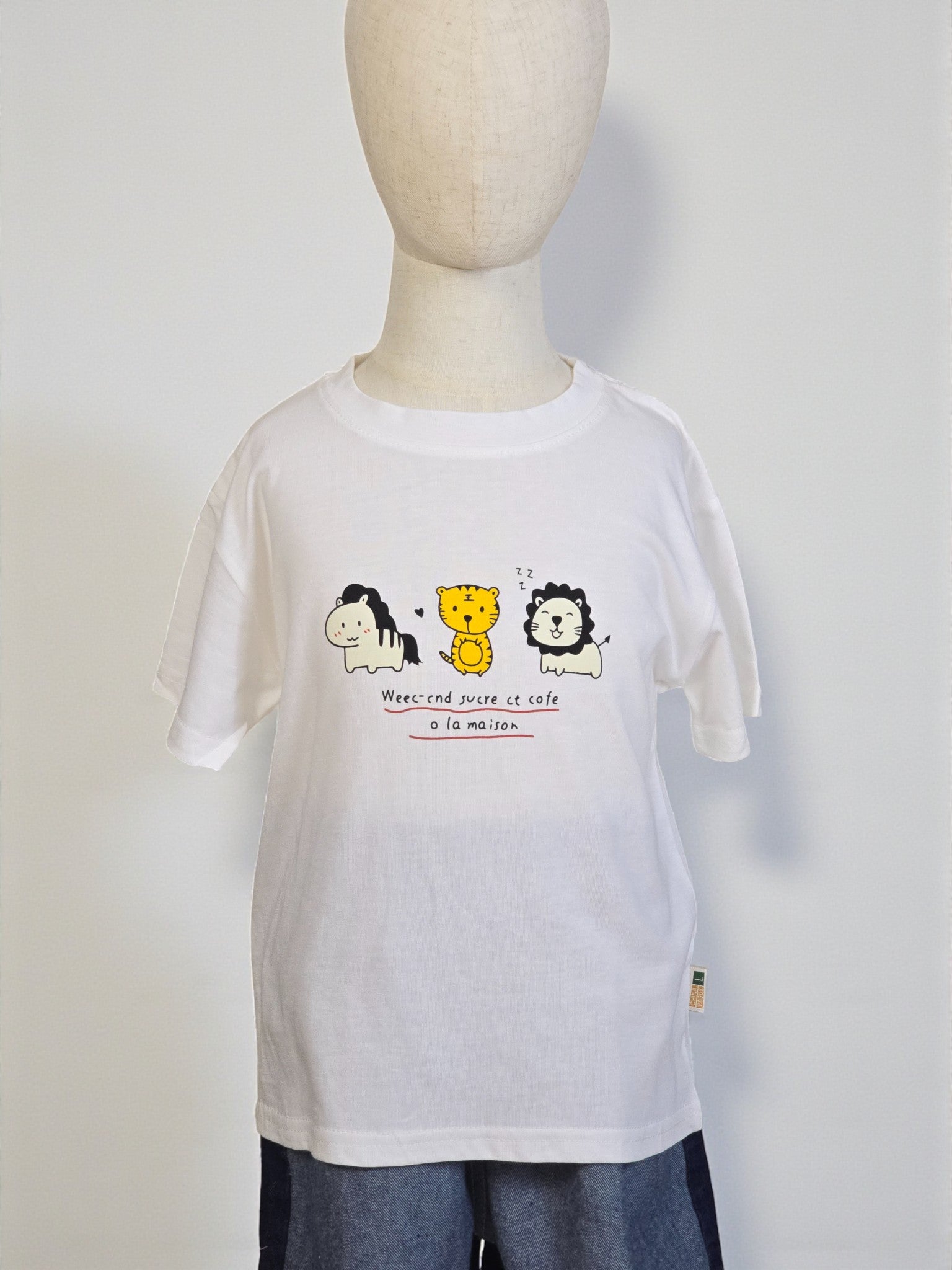 Kids Weekend Animal Friends Graphic Tee