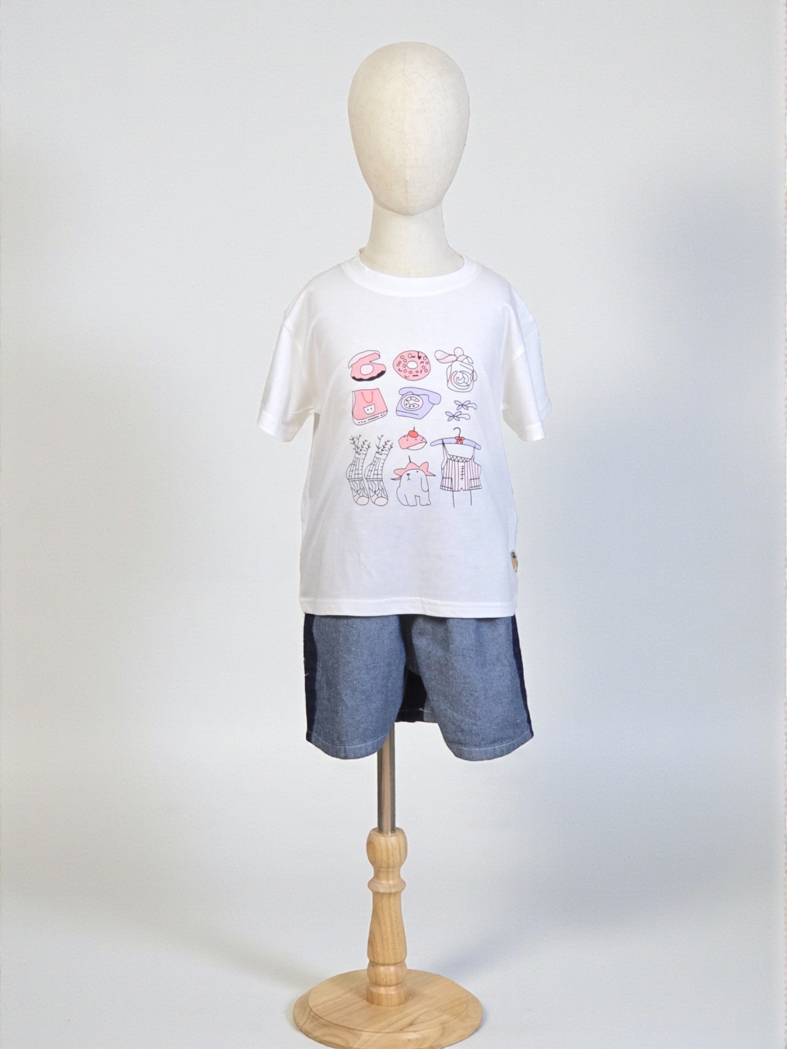 Pastel Icons Graphic Tee