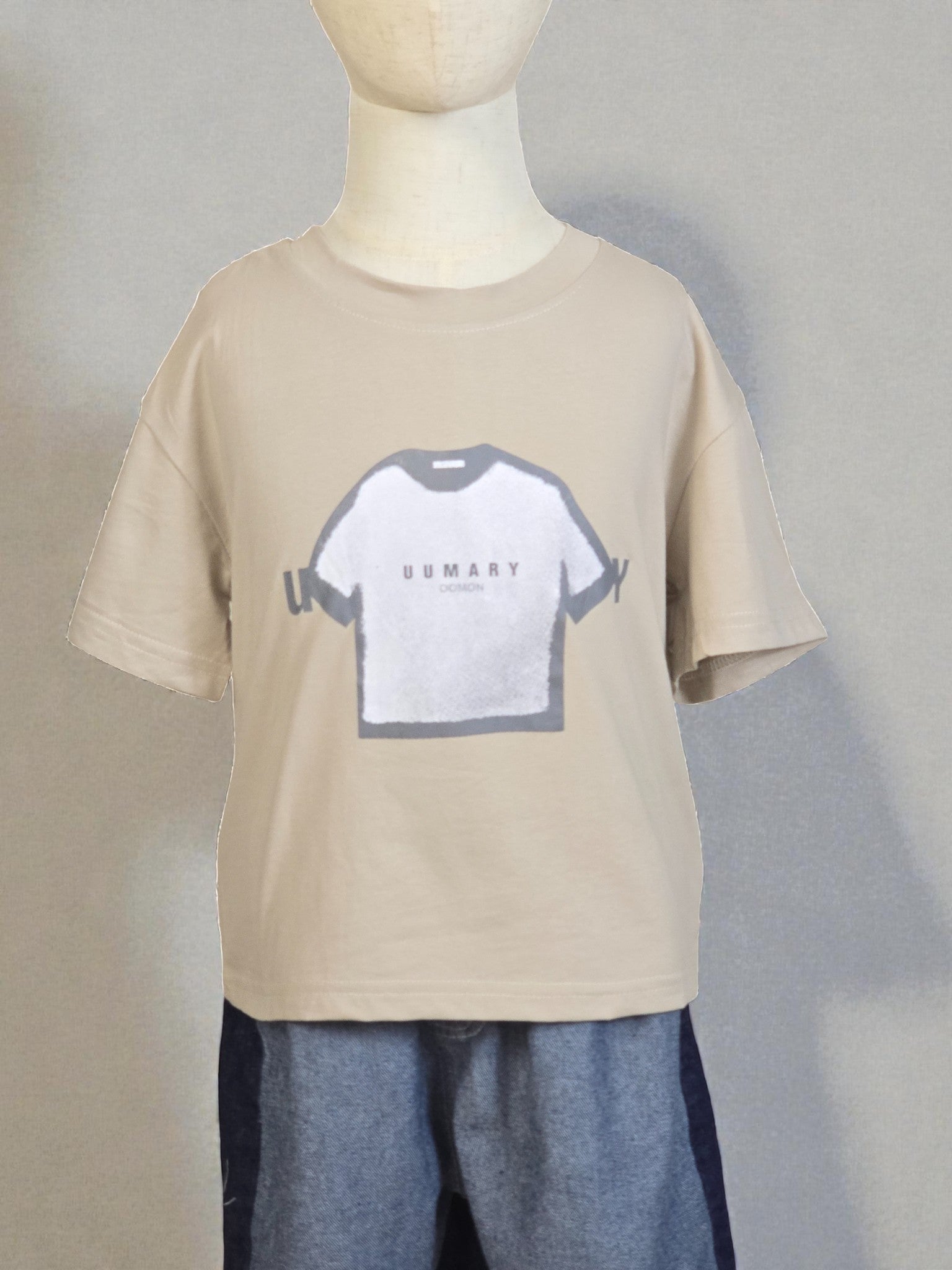 Minimal Graphic Patch Tee