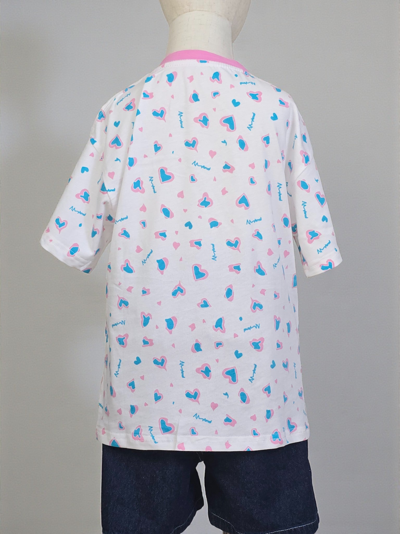Pastel Heart Scatter Tee