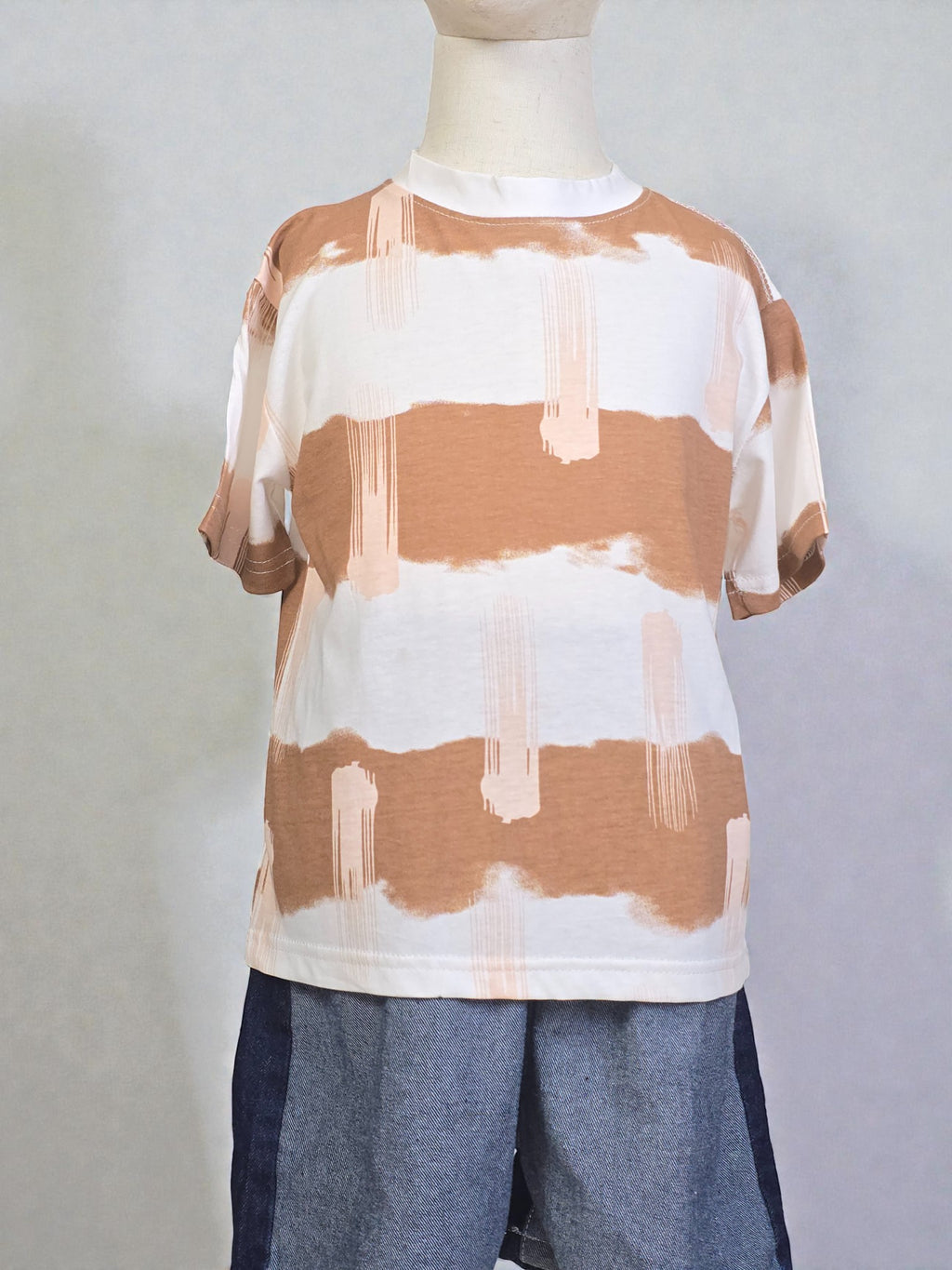 Clay Brushstroke Art Tee