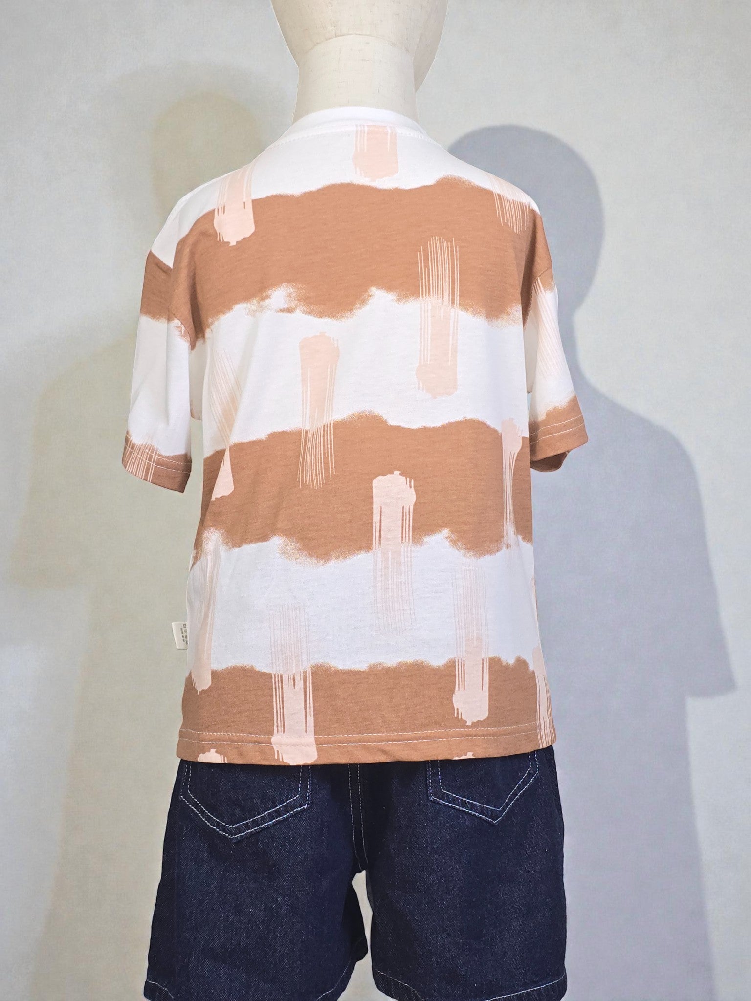 Clay Brushstroke Art Tee