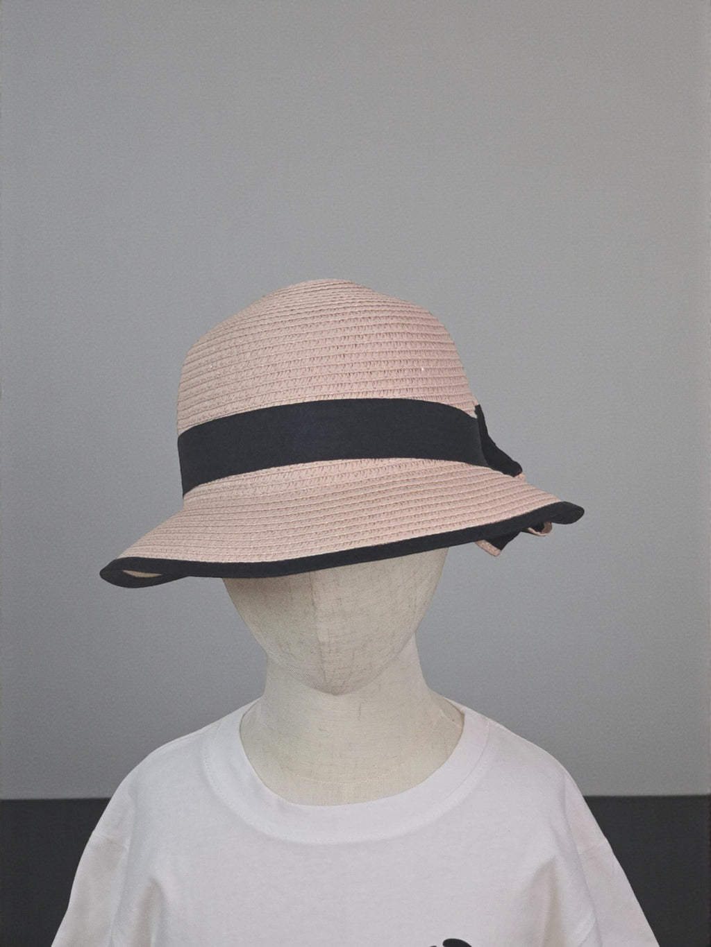 Girls Ribbon Brim Sun Hat