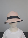 Girls Ribbon Brim Sun Hat