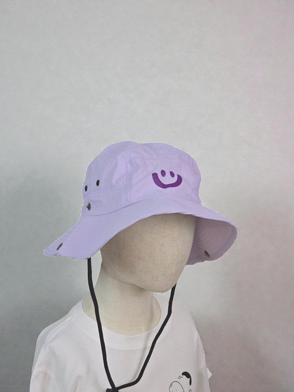 lilac girls kids waterproof beach bucket hat