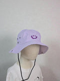 lilac girls kids waterproof beach bucket hat