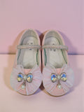 Girls Sparkle Bow Shoes