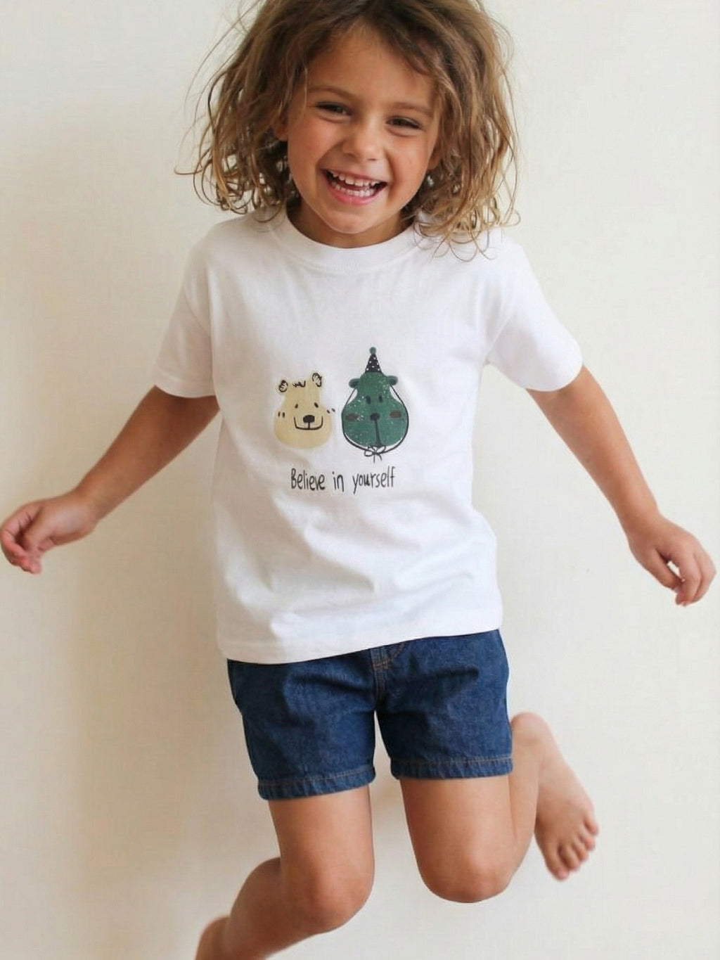 "Believe in Yourself" Bear Friends Tee