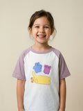 Colour-Block Bear Tee
