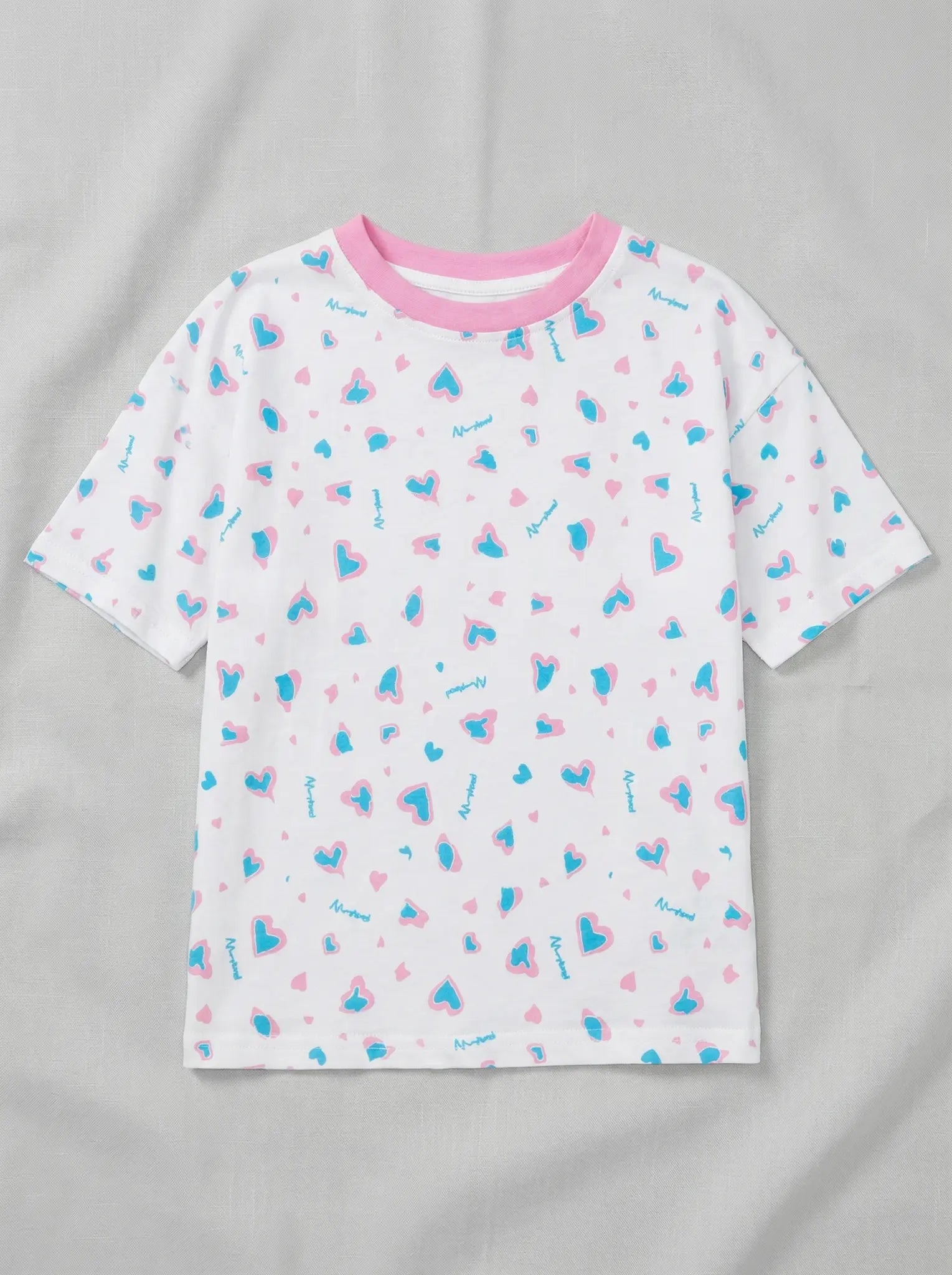 girls kids scatter tee soft cotton everyday fit