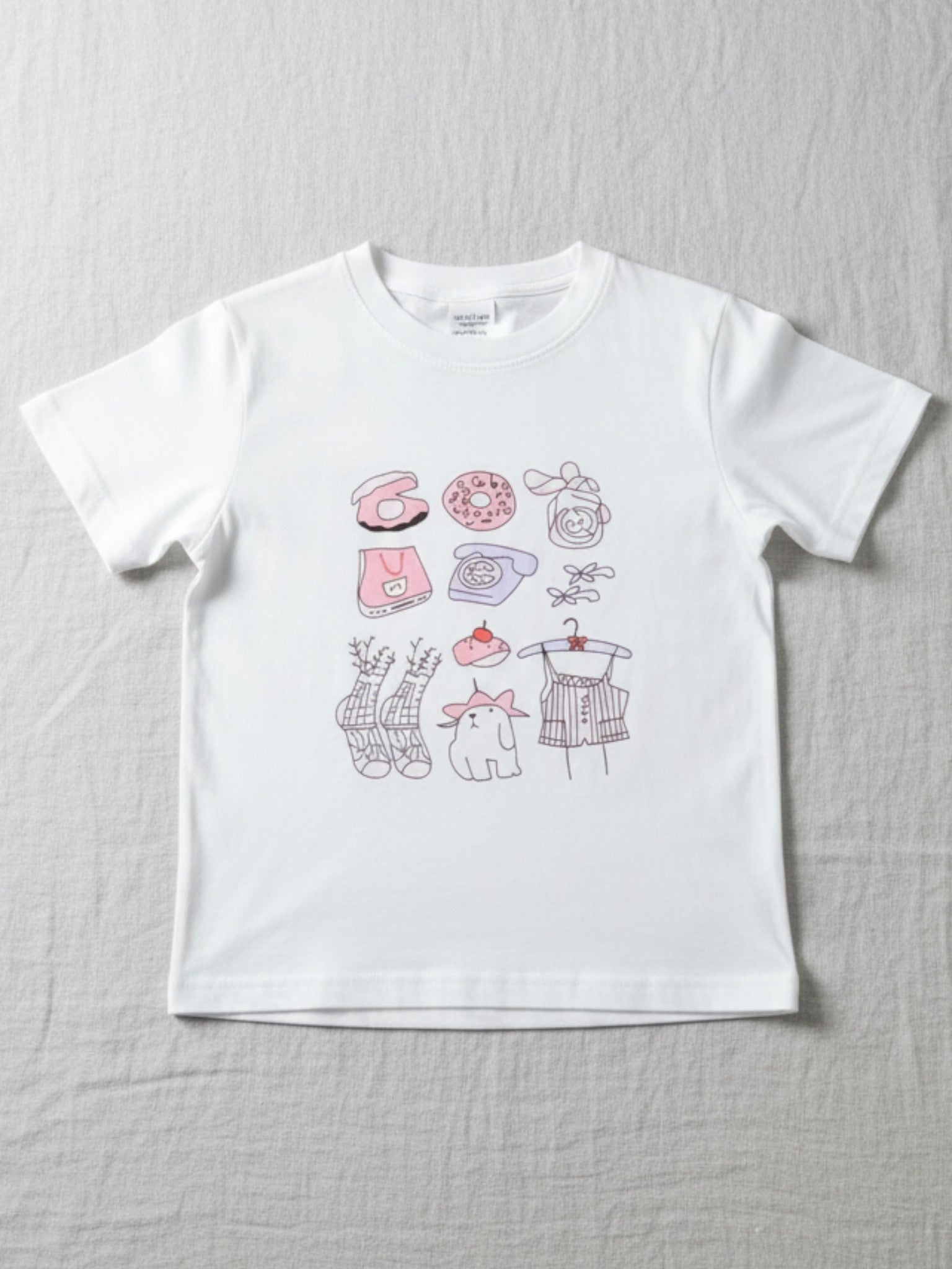 Pastel Icons Graphic Tee